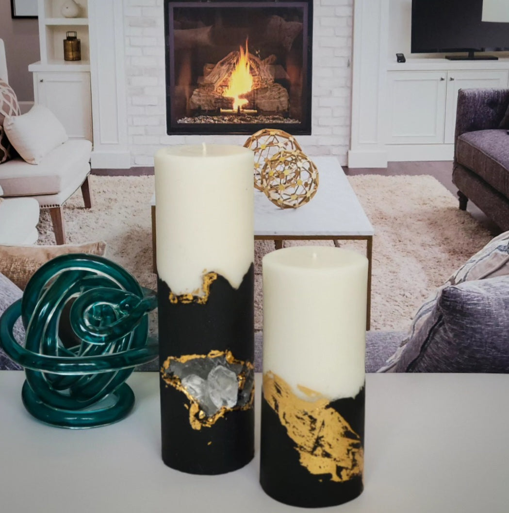 Noir Concrete Candle Set I