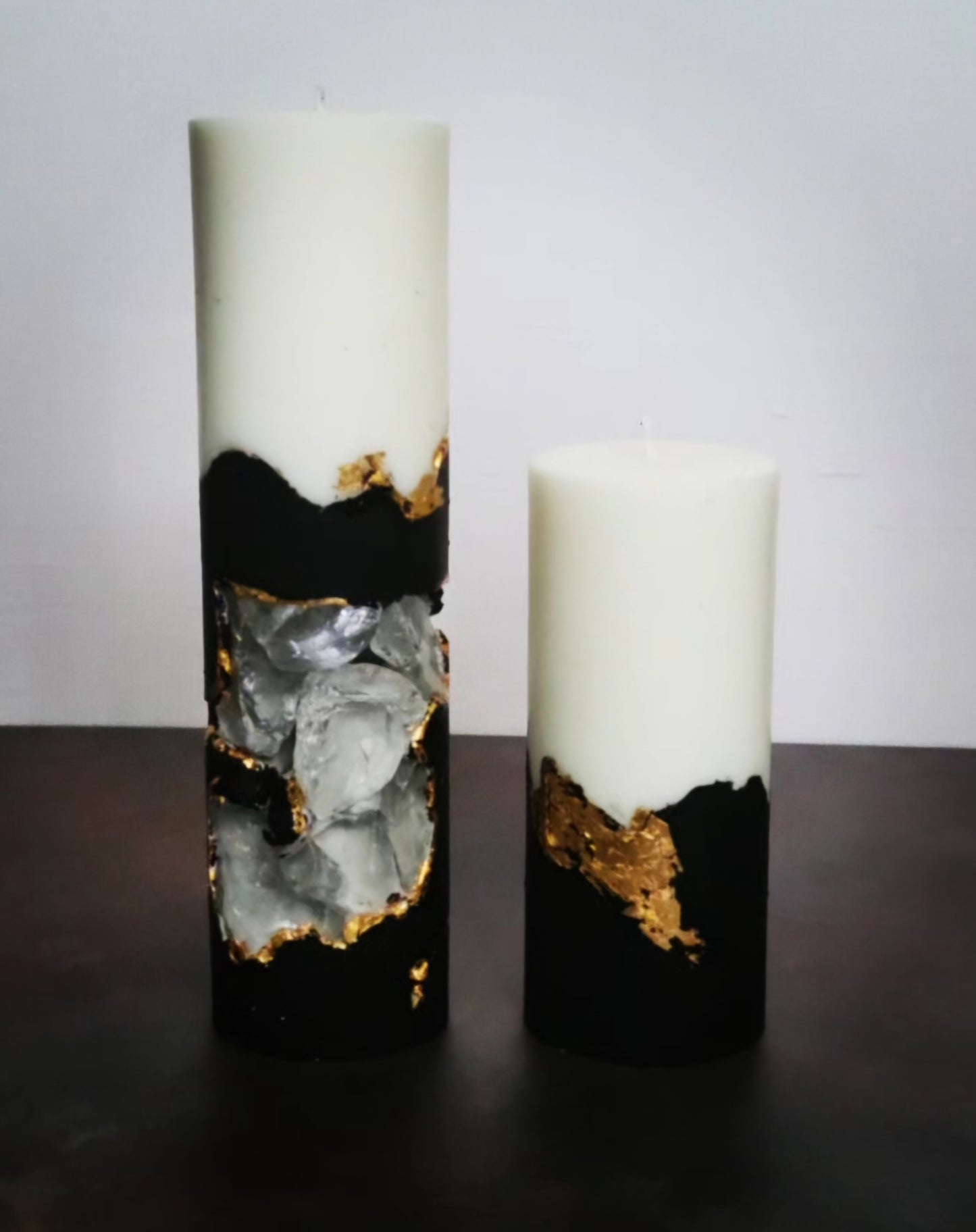 Noir II Concrete Candle Set