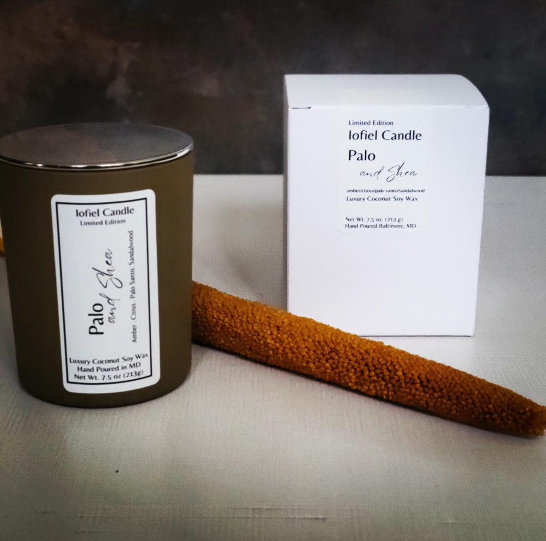 Palo and Shea Candle