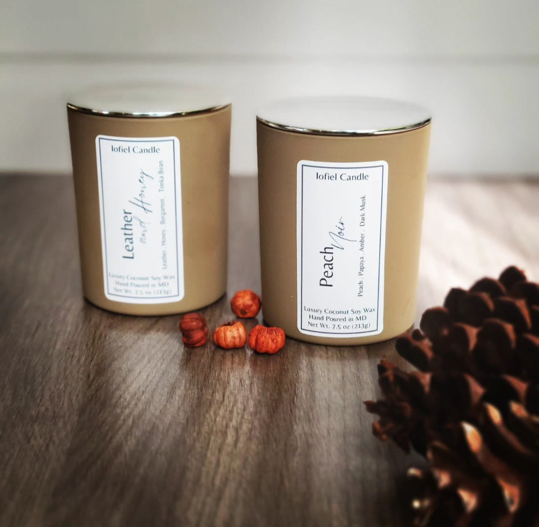 Peach Noir Candle
